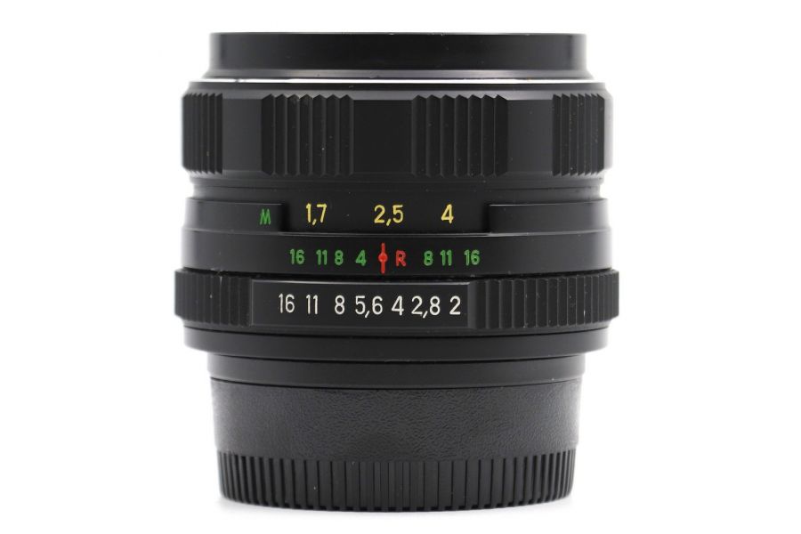 Гелиос-44М-4 58mm f/2 + переходник Nikon F – Резкий центр, теплые тона