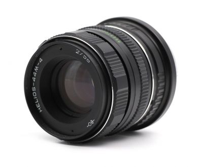 Гелиос-44М-4 58mm f/2 + премиум адаптер K&F Concept для Canon EOS R – Теплый контраст