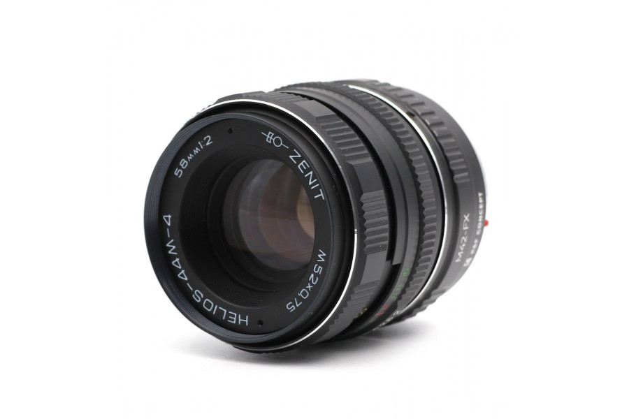 Гелиос-44М-4 58mm f/2 + премиум адаптер K&F Concept для Fujifilm X – Теплый контраст