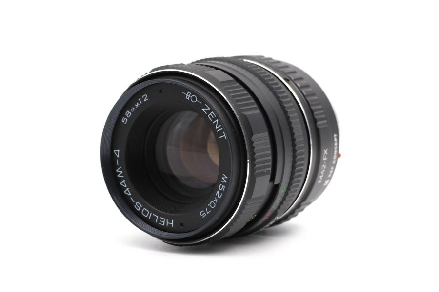 Гелиос-44М-4 58mm f/2 + премиум адаптер K&F Concept для Fujifilm X – Теплый контраст