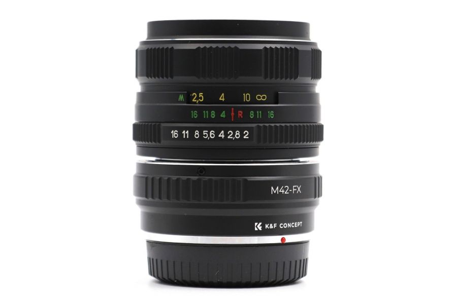 Гелиос-44М-4 58mm f/2 + премиум адаптер K&F Concept для Fujifilm X – Теплый контраст