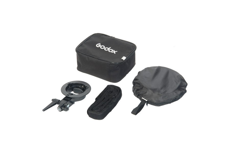 Софтбокс Godox SFGV8080 для накамерных вспышек с сотами