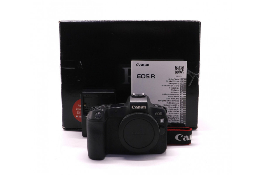 Canon EOS R body в упаковке (пробег 1436370 кадров)