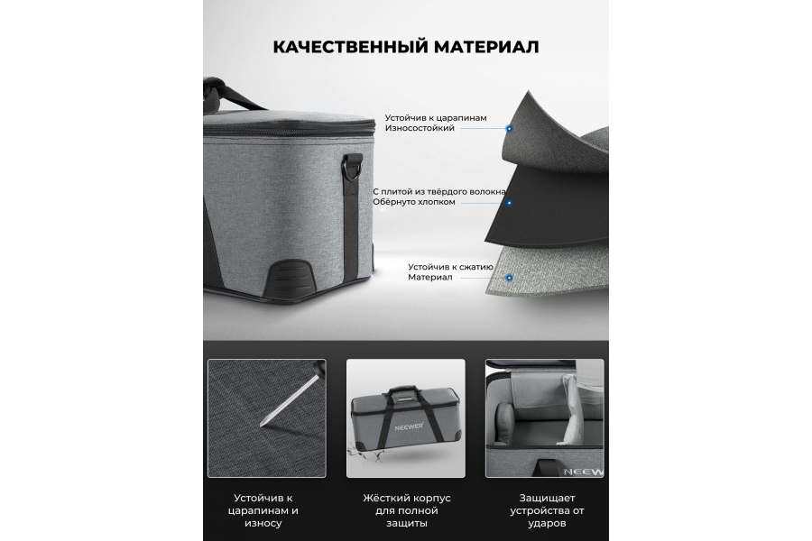 Сумка для переноски NEEWER PB6 CB200B с плечевым ремнём