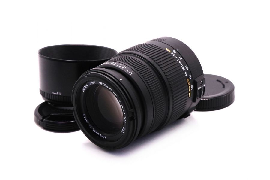 Цифровой Sigma AF 50-200mm f/4-5.6 DC OS HSM Canon EOS