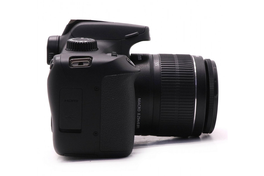 Canon EOS 4000D kit в упаковке (пробег 1355 кадров)