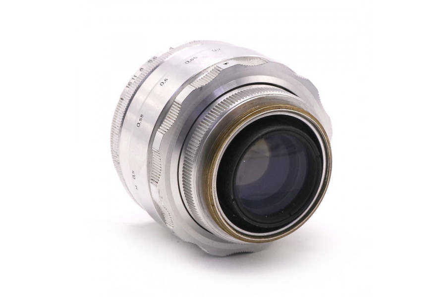 Объектив мануальный Гелиос-44 2/58 серебряный