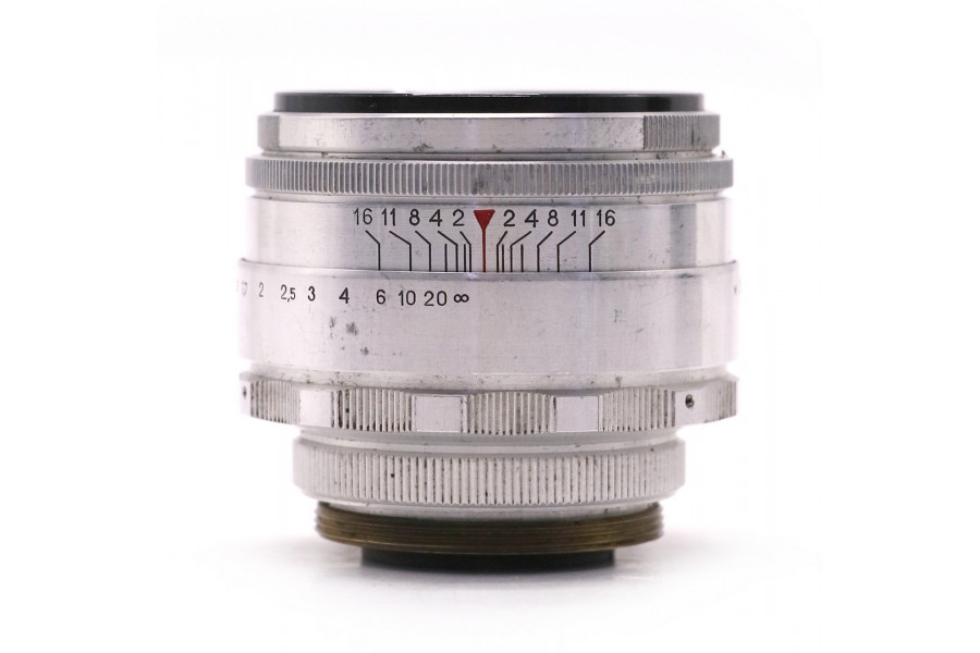 Объектив мануальный Гелиос-44 2/58 серебряный