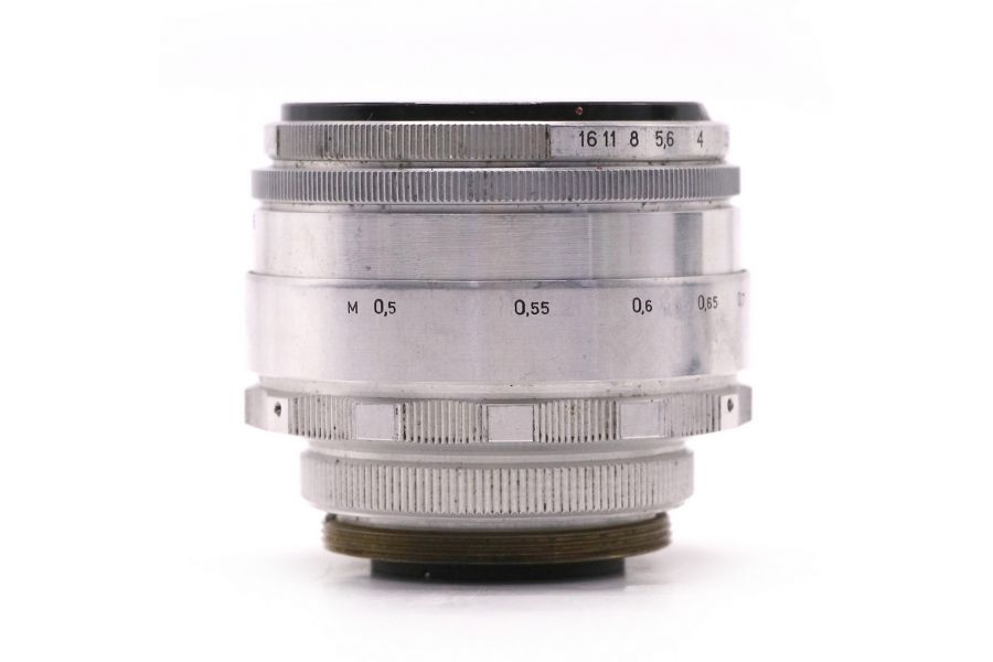 Объектив мануальный Гелиос-44 2/58 серебряный