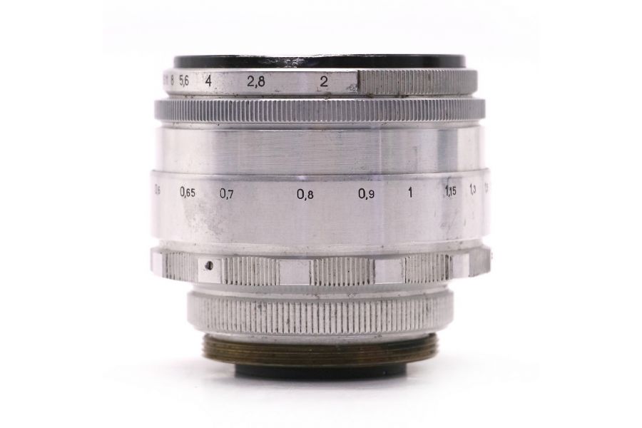 Объектив мануальный Гелиос-44 2/58 серебряный