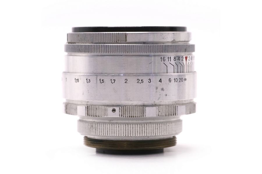 Объектив мануальный Гелиос-44 2/58 серебряный
