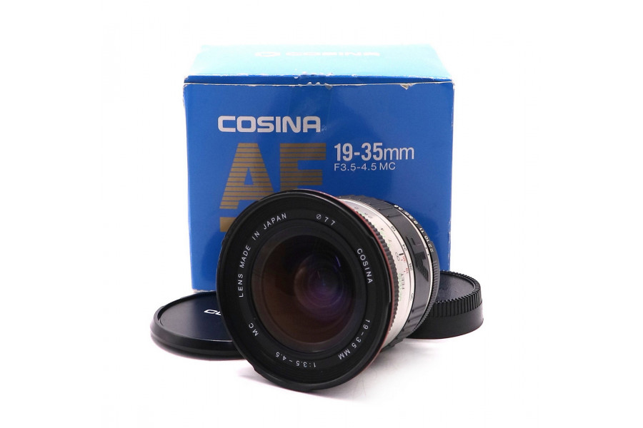 Cosina AF 19-35mm 3.5-4.5 MC Nikon F в упаковке