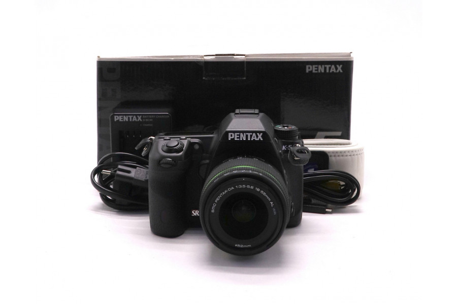 Pentax K-5 kit в упаковке (пробег 4960 кадров)