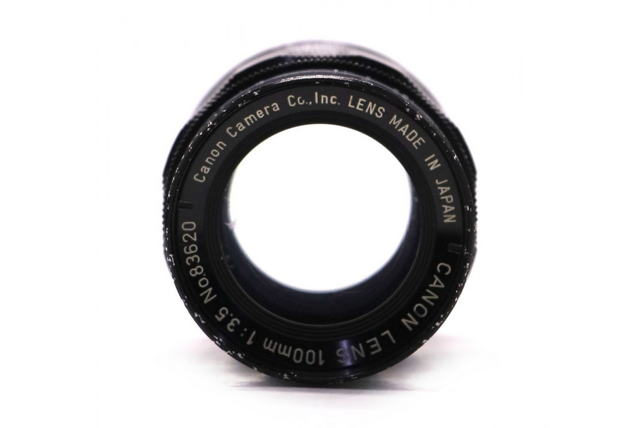 Объектив мануальный Canon 100mm f/3.5 III