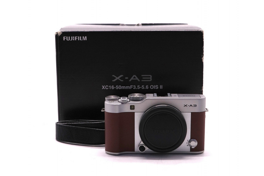 Компактная фотокамера Fujifilm X-A3 body в упаковке