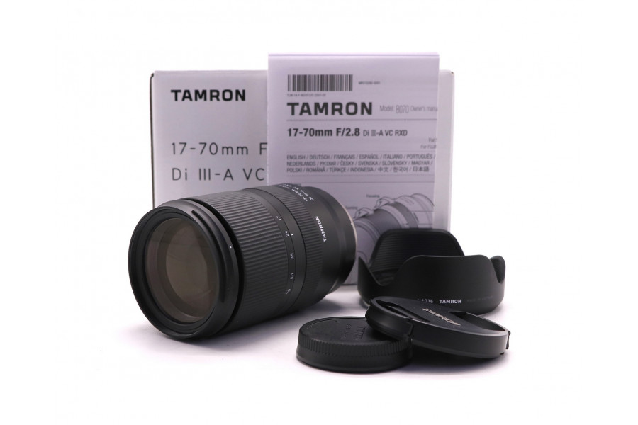 Tamron 17-70mm f/2.8 DI III-A VC RXD for Fujifilm-X в упаковке