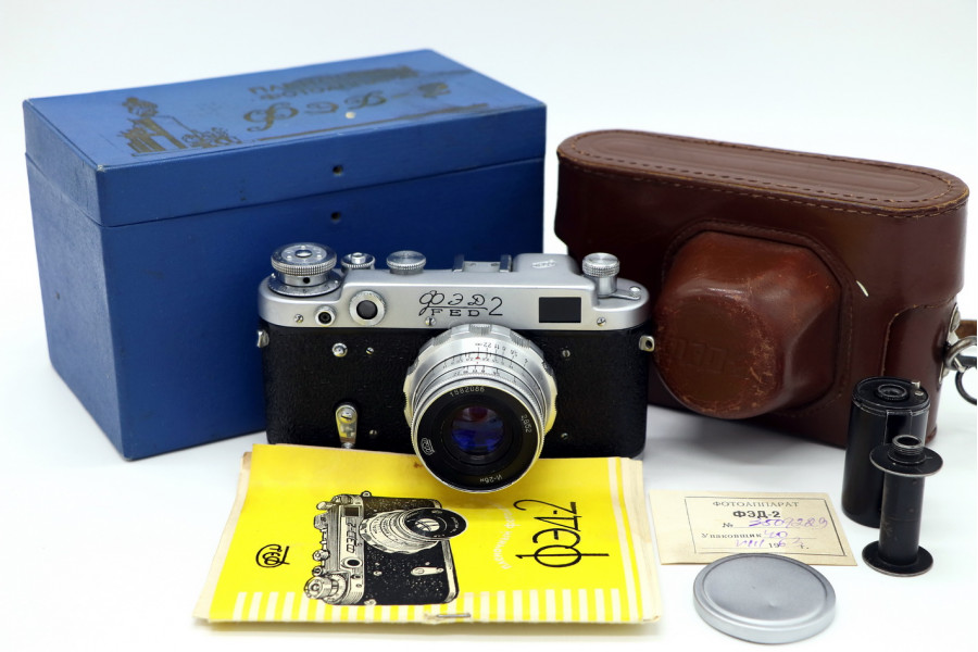 Дальномерный Фэд 2 + Индустар-26м в упаковке