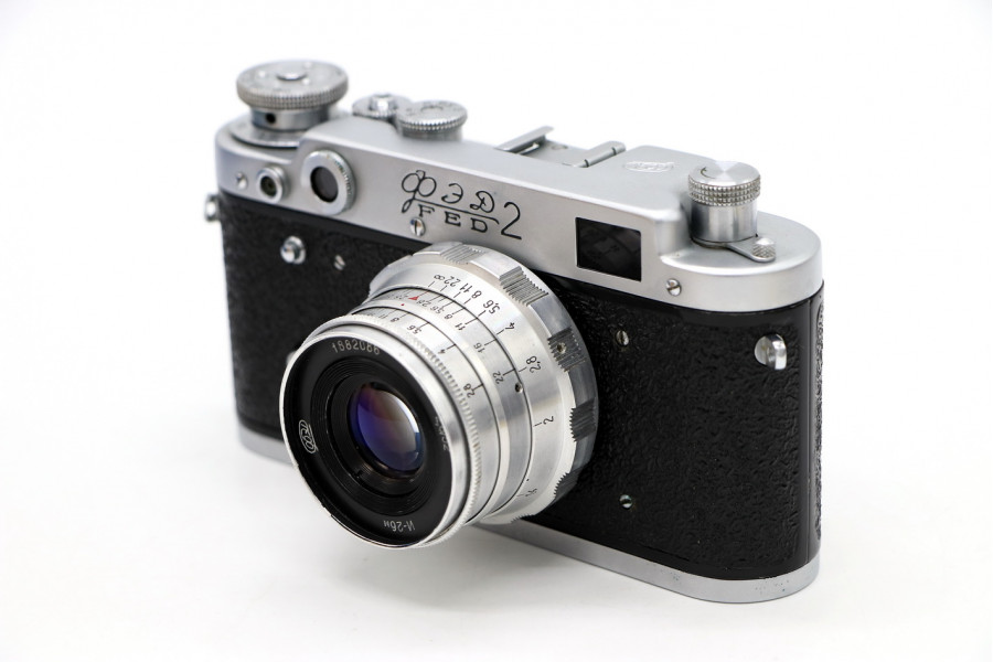 Дальномерный Фэд 2 + Индустар-26м в упаковке