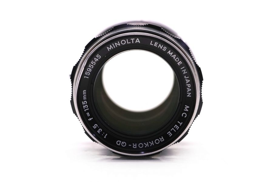 Minolta MC Tele Rokkor-QD 135mm f/3.5 в упаковке