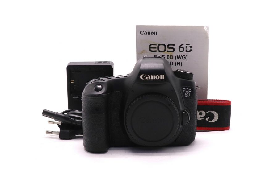 Камера Canon EOS 6D body (пробег 48065 кадров)
