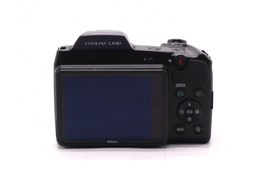 Черный цифровой фотоаппарат Nikon Coolpix L840