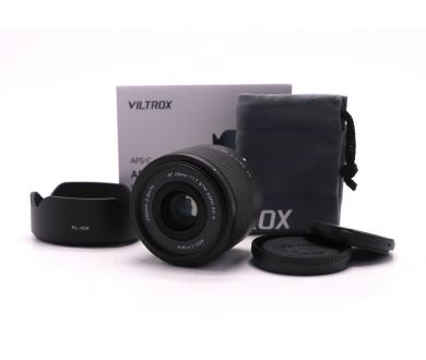 Viltrox AF 25mm f/1.7 для Fujifilm X-Mount в упаковке