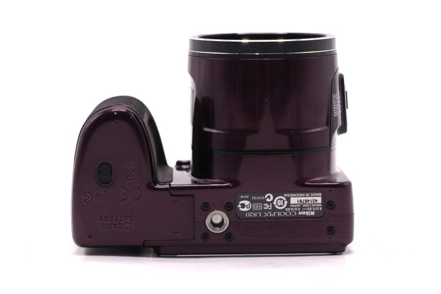 Компактная камера Nikon Coolpix L820 фиолетовый