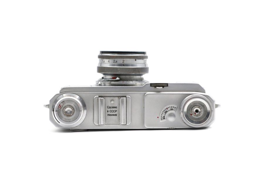 Советский фотоаппарат Киев 4А с Юпитер-8М (СССР, 1970)