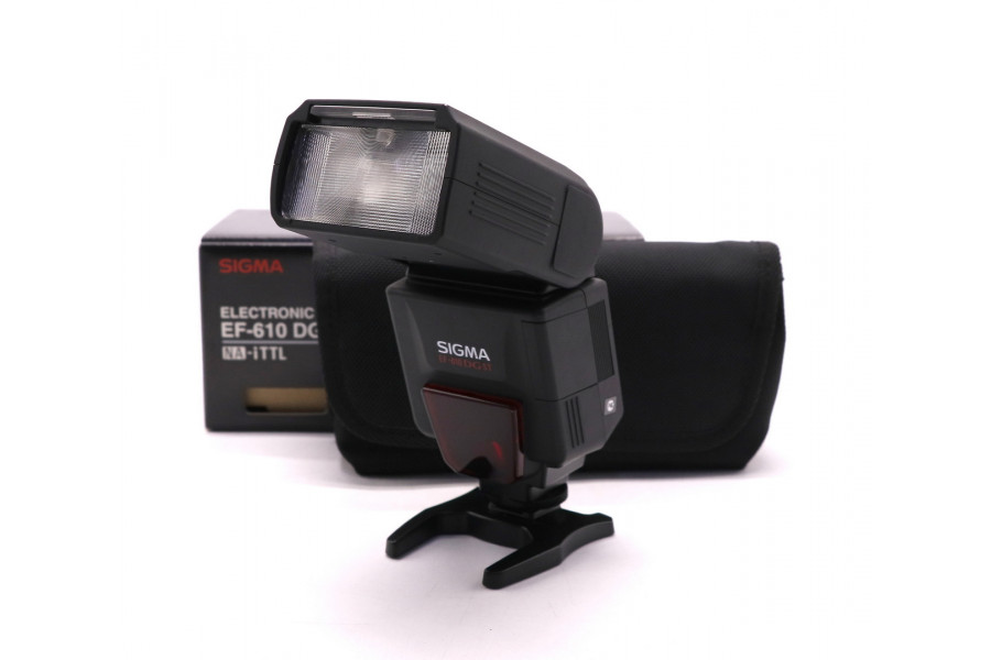 Фотовспышка Sigma EF-610 DG ST for Nikon в упаковке