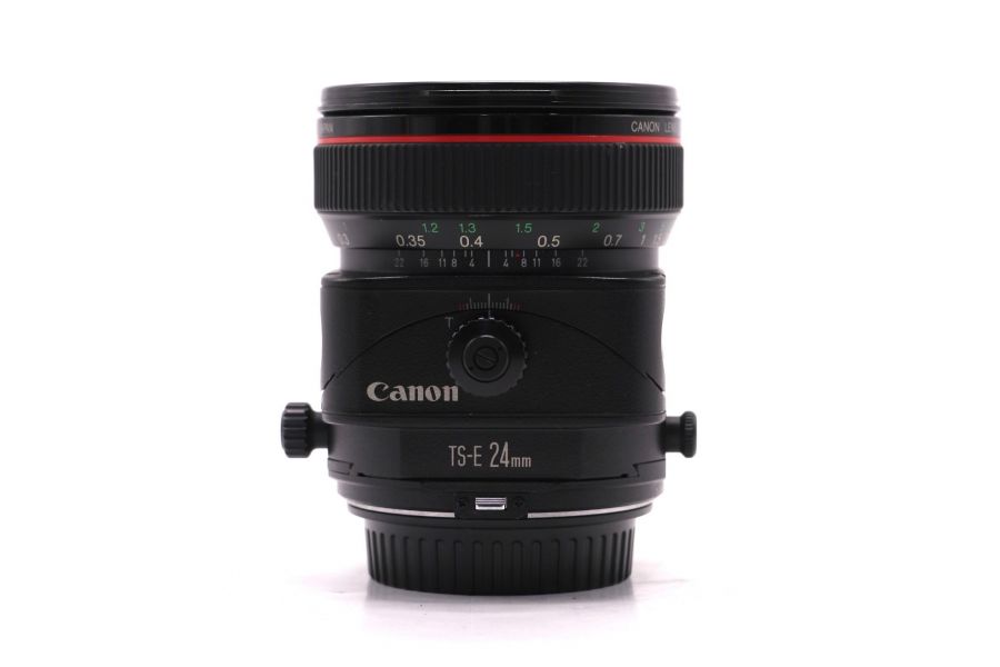 Объектив Canon TS-E 24mm f/3.5L в упаковке