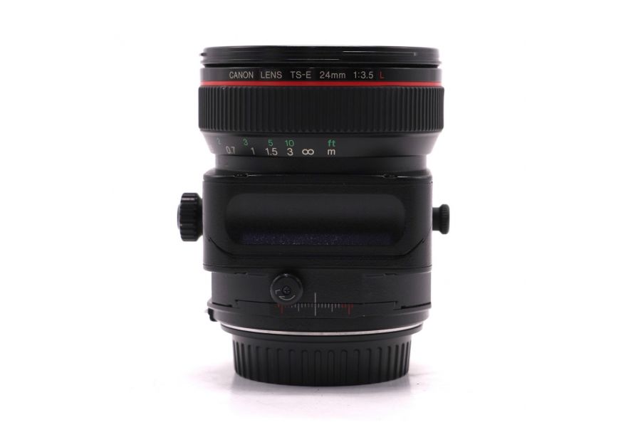 Объектив Canon TS-E 24mm f/3.5L в упаковке