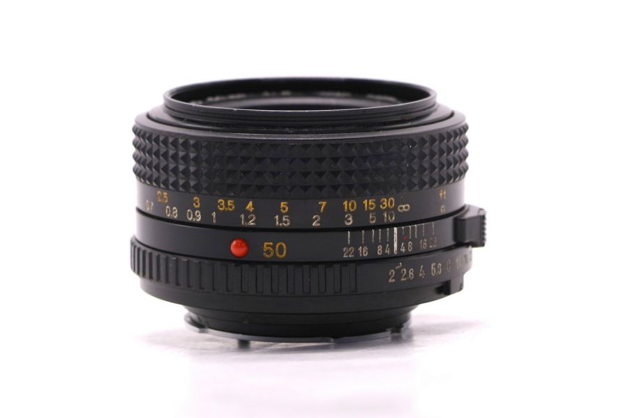Светосильный объектив Minolta MD 50mm f/2