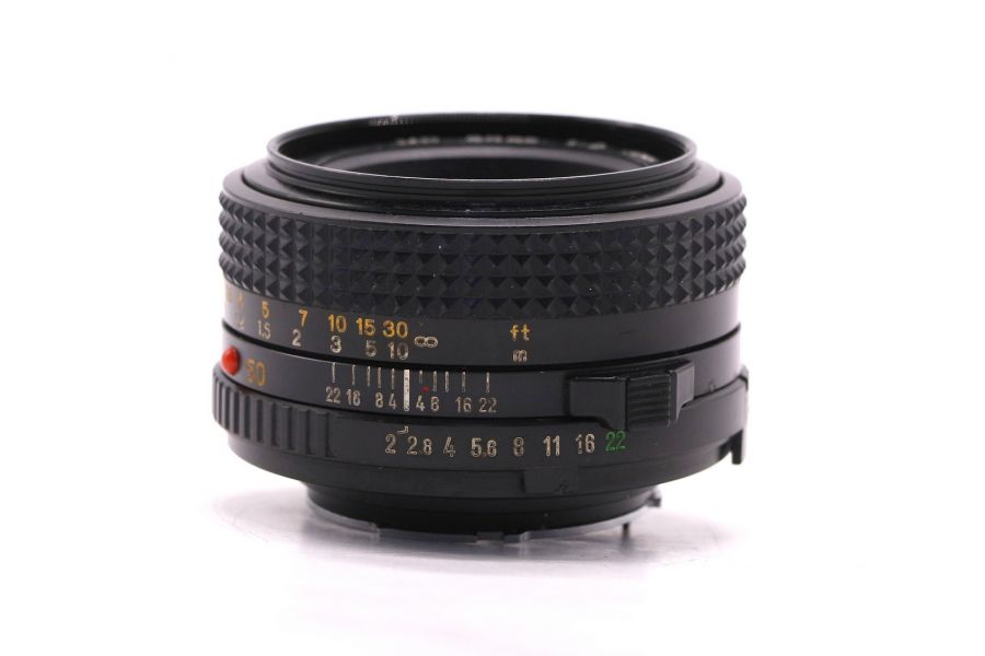 Светосильный объектив Minolta MD 50mm f/2