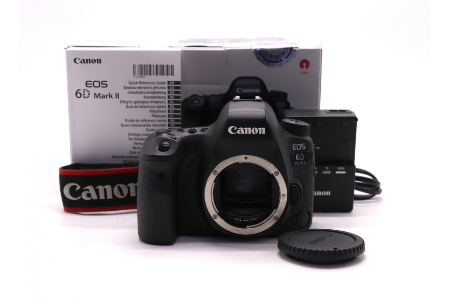 Canon EOS 6D Mark II body в упаковке (пробег 200000 кадров)