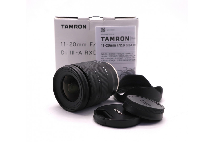 Tamron 11-20mm f/2.8 DI III-A RXD for Sony E в упаковке