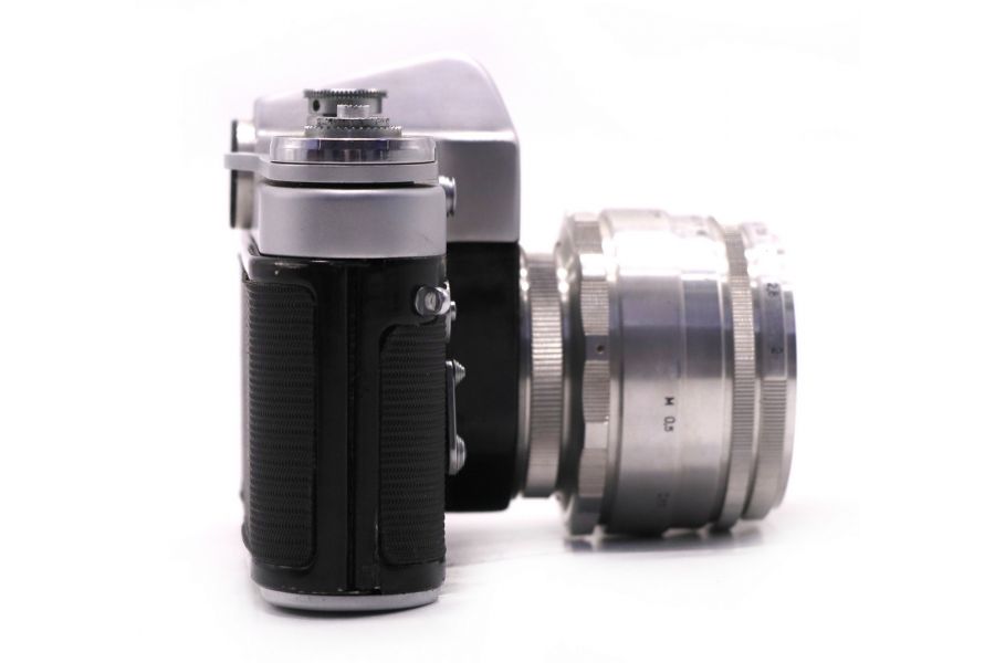 Камера Зенит 3М + Гелиос-44 13 лепестков silver kit