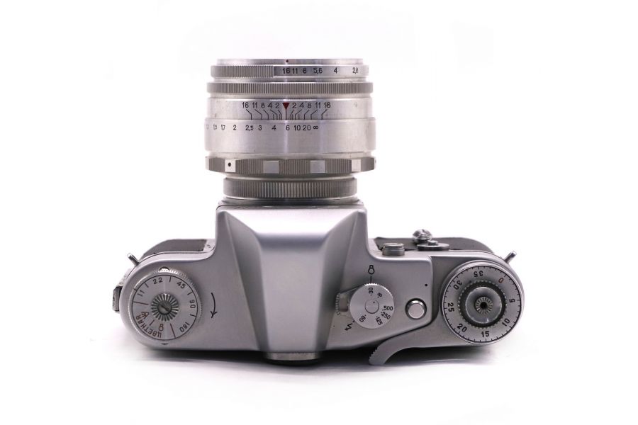 Камера Зенит 3М + Гелиос-44 13 лепестков silver kit