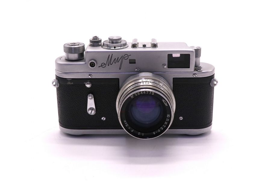 Фотоаппарат советский дальномерный Мир + Юпитер-8