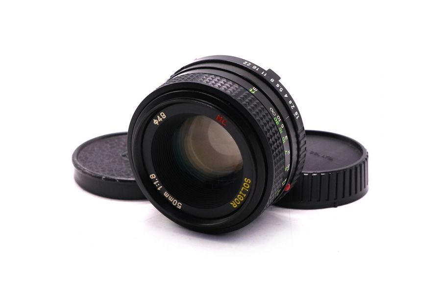 Объектив Soligor MC 50mm f/1.8 Minolta MD