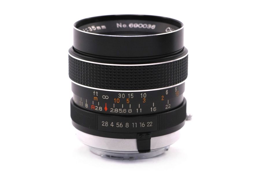 Объектив Chinonflex 35mm f/2.8 Auto Reflex Minolta MD