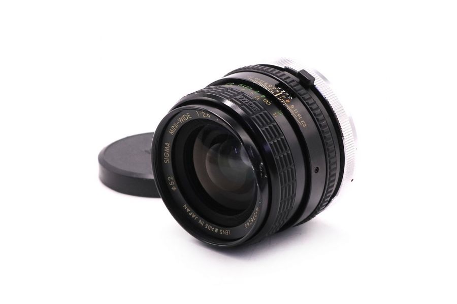 Объектив Sigma 28mm f/2.8 Mini-Wide MC Canon FD