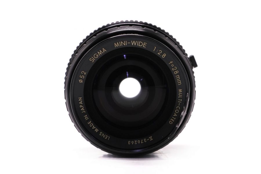 Объектив Sigma 28mm f/2.8 Mini-Wide MC Canon FD