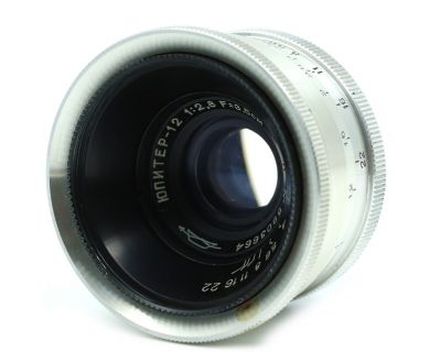 Объектив Юпитер-12 П 2.8/35 М39 silver (КМЗ)
