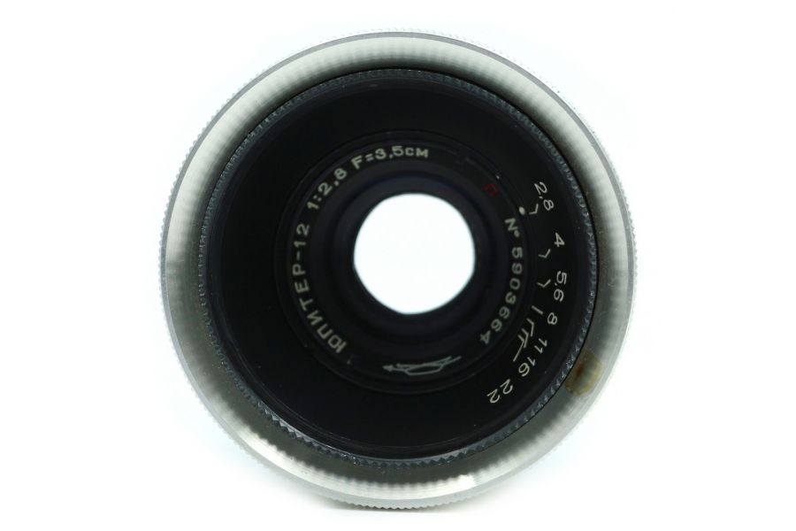 Объектив Юпитер-12 П 2.8/35 М39 silver (КМЗ)