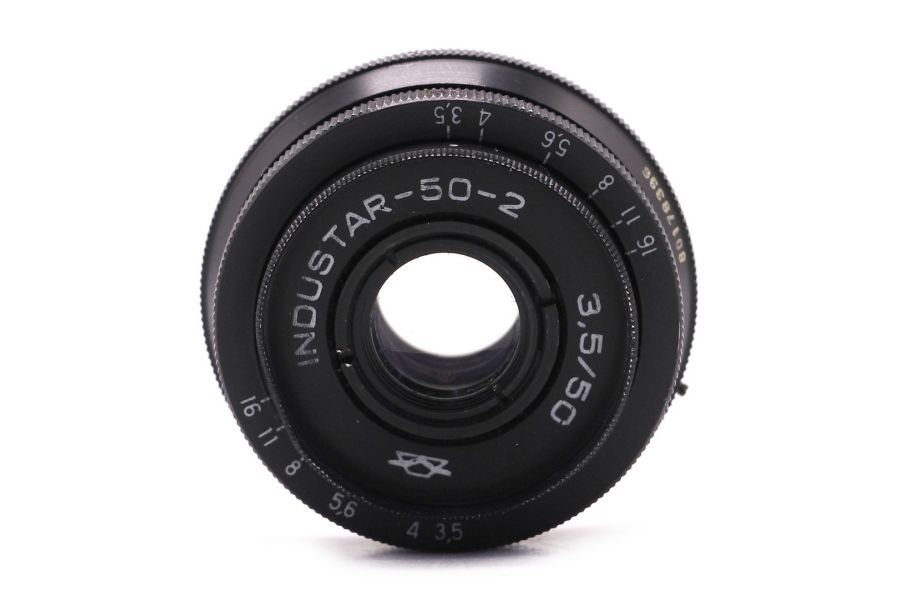 Объектив Индустар-50-2 3.5/50 на М39 (СССР, 1977)