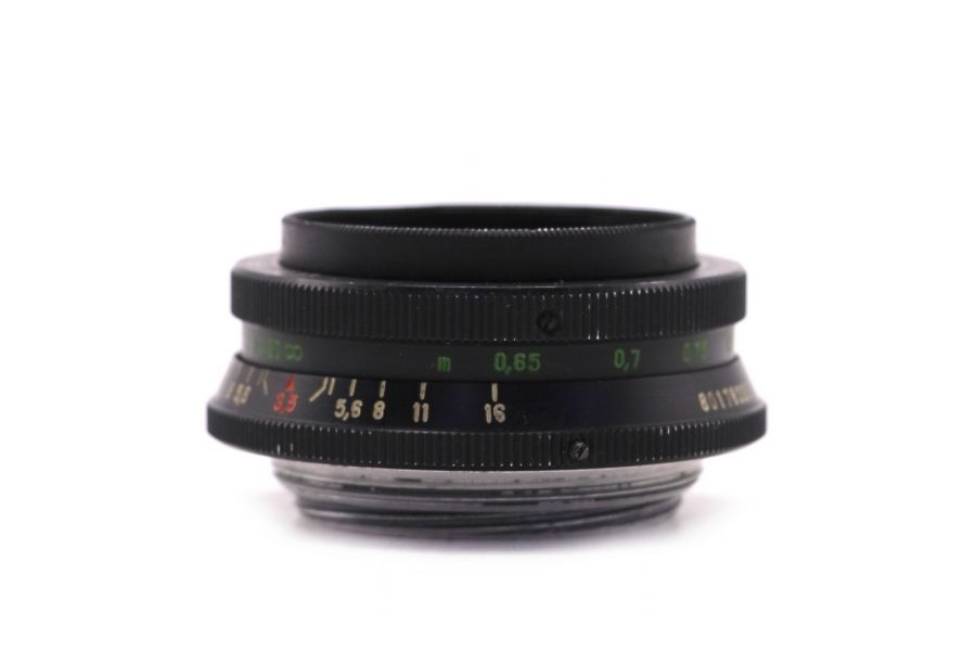 Объектив Индустар-50-2 3.5/50 на М39 (СССР, 1977)