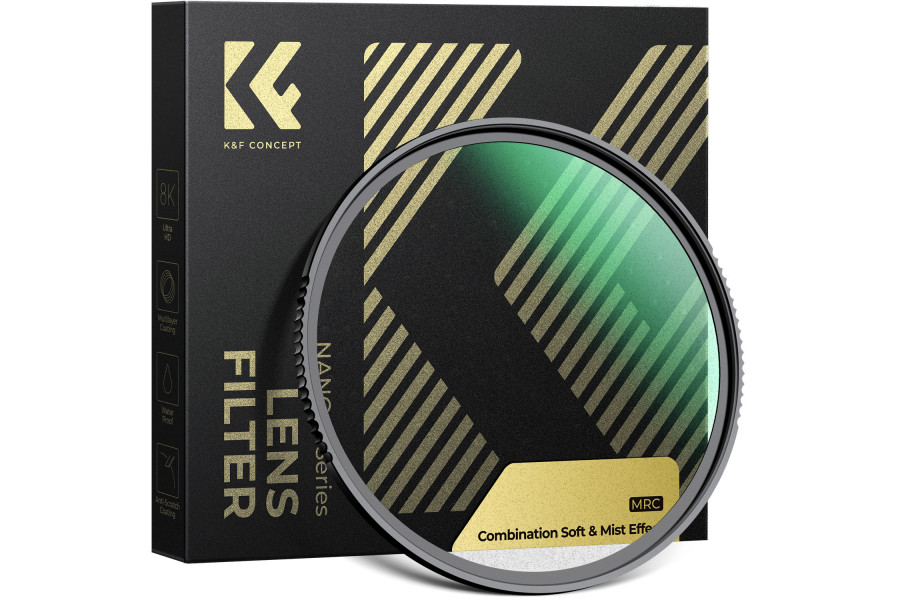 Светофильтр K&F Concept Nano-X Balck magic filter 67mm