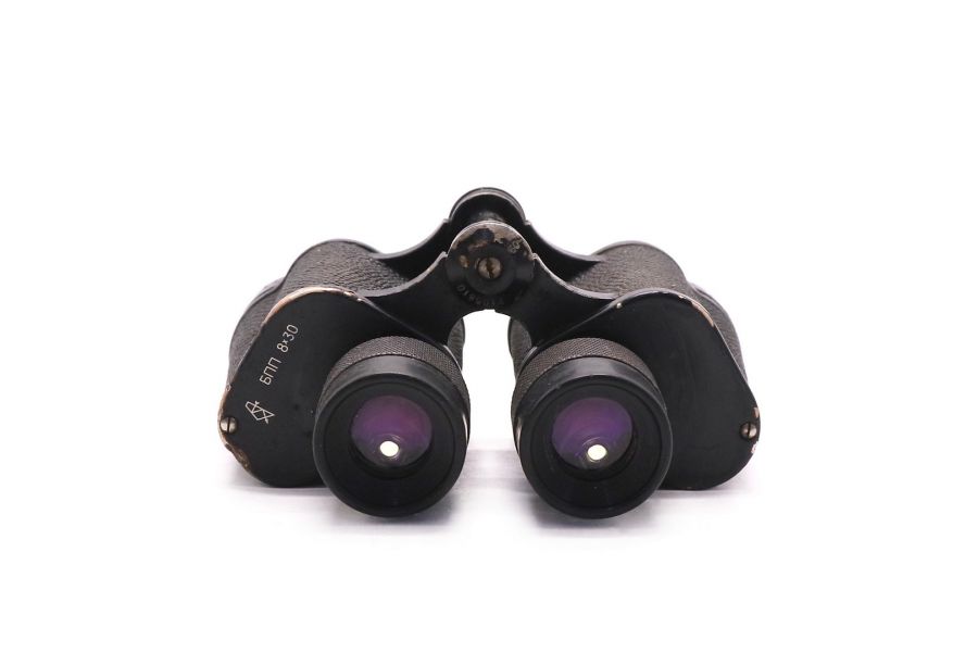 Бинокль призменный полевой БПП 8х30 (КОМЗ, 1963)