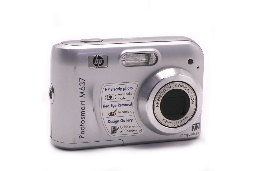 Фотоаппарат HP Photosmart M637 в упаковке