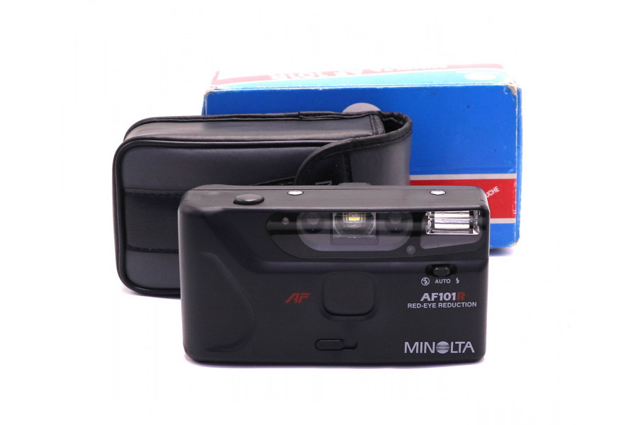 Винтажная камера Minolta AF101R в упаковке
